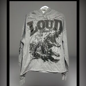 Rolling Loud Lockjaw 2024 Miami distressed hoodie M